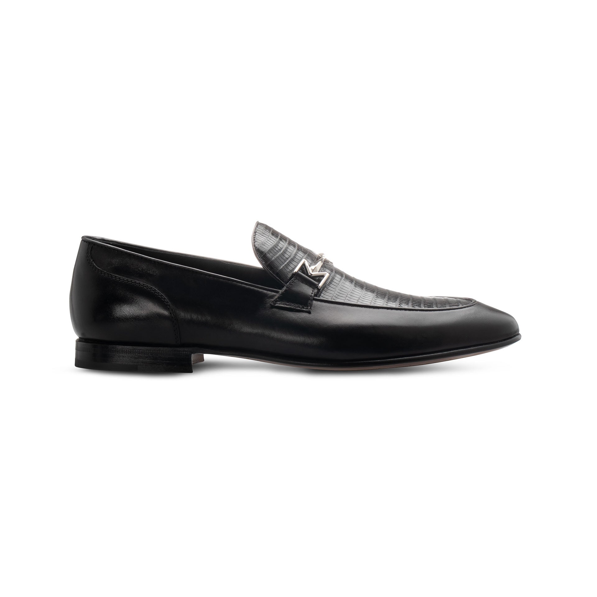 Black leather Loafer – Moreschi
